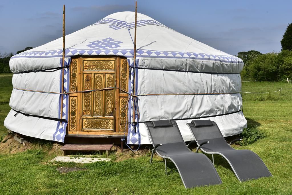 Yourte Roulotte Et Gite De La Laita Clohars-Carnoët Exterior foto