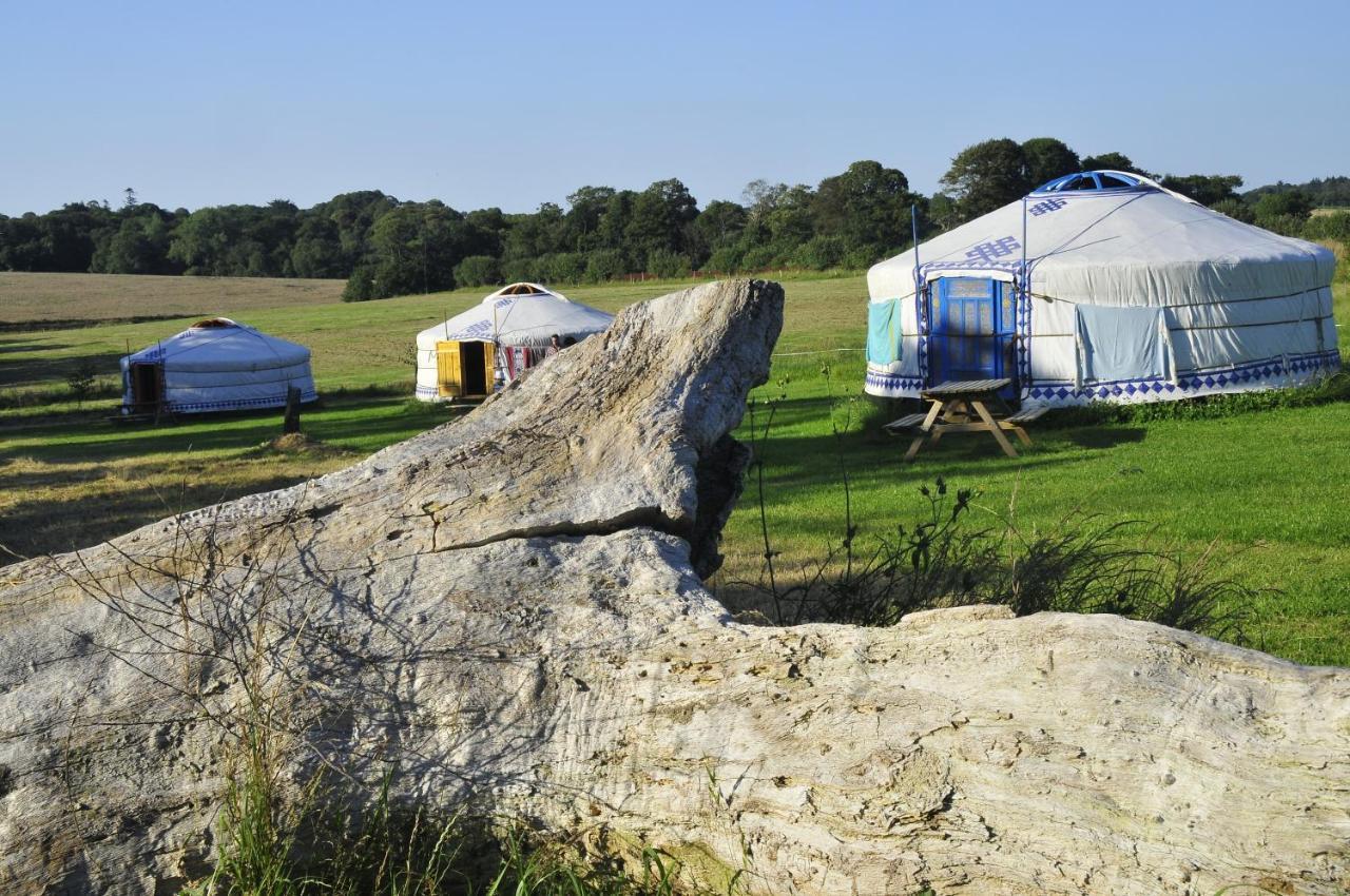 Yourte Roulotte Et Gite De La Laita Clohars-Carnoët Habitación foto